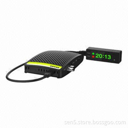 DVB-S2, DVB-T, DVB-C, Real-time Set-top Box, Mini Housing with Classic Design